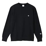スウェット 長袖 裏毛 刺繍 ワンポイントロゴ クルーネックスウェットシャツ ベーシック C3-W001Z-091-L