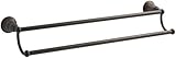 Kohler K-13503-2BZ Kelston 24-Inch Double Towel Bar, Oil Rubbed Bronze [並行輸入品]