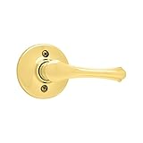Kwikset Dorian Half-Dummy Lever in Polished Brass [並行輸入品]
