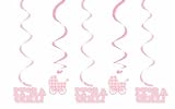 Pink It's A Girl Dizzy Danglers by Babies Babies