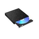 外付けDVDドライブ USB3.0 Type-C 両対応 黒 ポータブル スロットイン 軽量 薄型スリム 静音 Windows/MacOS対応