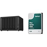 Synology NAS 5ベイ DiskStation DS1522+[延長保証ラインセンス付属] & Synology HDD 6TB HAT3300-6Tx2台