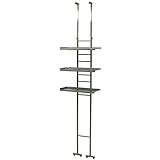 送料無料！ ラダー突っ張りスタイリッシュ洗濯機ラック　Ａ棚３段　　　【直送】