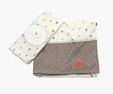 クリームハウス[CREAM HAUS] イヌア バンパーベッド XLサイズ専用 カバーセット（ミルクブラウン）