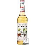 モナン バニラ シロップ 700ml MONIN Premium Vanilla Syrup 700 ml ネイチャーキオスク開封日ラベル付