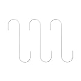 DRAW A LINE(ドローアライン) S字フック 3個 ホワイト Lサイズ DRAW A LINE(ドローアライン) D-SHL-WH