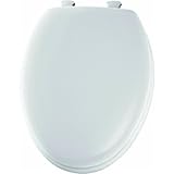 Mayfair Bone Elongated Easy Clean Toilet Seat