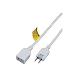 （まとめ）抜け止め延長コード 1個口 3m 白 ヤザワ Y02N103WH【×3セット】 AV デジモノ パソコン 周辺機器 電源タップ タップ top1-ds-1512971-ak [簡易パッケージ