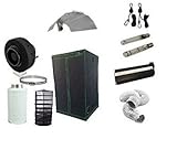 Hyindoor 600W 植物育成グロウライト MH/HPSランプ スーパーセット リフレクター 電子安定器 温室テントキット