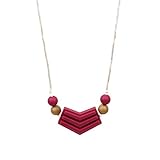 Bumkins Nixi Cosima Silicone Teething Necklace, Bordeaux [並行輸入品]
