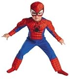 Spiderman Toddler Muscle X-Small 2T Costume [並行輸入品]