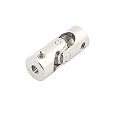 uxcell ユニバーサルジョイント ユニバーサルカップリング ボア径3.17mm~3.17mm 1個入り