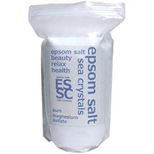 シークリスタルス (Sea Crystals) シークリスタルス 国産 エプソムソルト (硫酸マグネシウム) 入浴剤 浴用化粧品 計量スプーン付 無香料 2.2㎏約14回分
