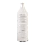 IMAX 87910 Gaylyn Large Ribbon Vase [並行輸入品]