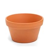 ドイツ製 テラコッタポット(内径12×高さ7.5cm) 穴有り SAG12-0 1個