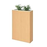 生興 NSカウンター ハイカウンター用専用フラワーボックス(左用) W620×D222×H960 EFH-N60L ペールアルダー