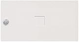 Salsbury Industries 3452WHT Replacement Door and Lock Standard MB2 Size for 4C Pedestal Mailbox with