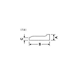 VERTEX バーテックス (VP-100)パラレルブロック VP100-15X31 (2本1組)