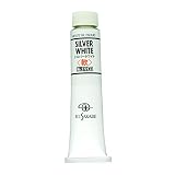 クサカベ 油絵具 シルバーホワイト軟練 272 50ml(10号)