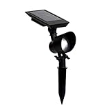 Jiawei Technology SPS2-P2-BK-1 Four Seasons Courtyard ?High-Output Solar LED Flood Light [並行輸入品]
