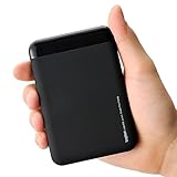 ロジテックダイレクト SeeQVault対応 外付け HDD 4TB 2.5インチ 省スペース設計 AC電源不要 ポータブル テレビ録画用 ハードディスク 小型 USBケーブル付属 USB3.2 (Gen1) / USB3.0 国内メーカー LHD-PBMB40U3QW