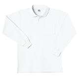 SOWA(ソーワ) 長袖ポロシャツ ホワイト 4Lサイズ 0090