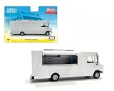 アメリカン ジオラマ 1/64 フードトラック ホワイト American Diorama Food Truck Plain White [並行輸入品]