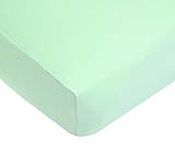 American Baby Company 100% Cotton Value Jersey Knit Crib Sheet, Mint by American Baby Company
