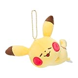 ポケモンセンターオリジナル マスコット Pokémon Yurutto 寝そべりピカチュウ 8×15.5×14(H×W×D:㎝)