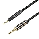 luxferre HD598 HD599 HD558 HD595 HD569 HD579 HD518 交換 ヘッドホンケーブル リケーブル 無酸素銅 ケ ーブル 3.5mm アップグレード ケーブル ヘッドホン 延長 コード 3.5 mm 2.5 mm 変換 ケーブル 低抵抗 高耐久性 OFC cable (1.2M)