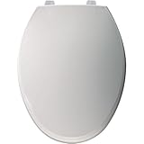 細長いソリッドプラスチックToilet Seat with sta-tite 18.75 x 14.06 x 2.31 inches 7B7600T 000 1
