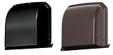 パナソニック ベンテック VB-DW100AA3-K/ブラック塗装 アルミ製 深形パイプフード(防火ダンパー・着脱ガラリ・防虫網付)
