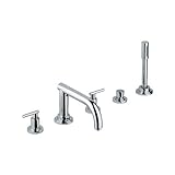 Grohe K25049-18034-000 Atrio Roman Tub Filler Deck Mount Kit, Chrome [並行輸入品]