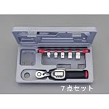 エスコ １２－６０Ｎｍ３／８”ｓｑ［デジタル］トルクレンチセット EA723J-1