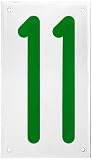 大建プラスチックス 階数表示板 文字11 (文字 蛍光グリーン) 5020A-11