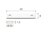 LIXIL部品 新日軽ブランド部品 装飾窓 内倒し窓：トップラッチ裏板[A8NBP262] シルバー[A8NBP262]