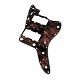 YJB PARTS JM ジャズマスター用ピックガード 茶べっ甲(Classic Brown Tortoise)4Ply インチ 日本製 ギターパーツ