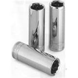 1 / 4 " Dr Deep 12 Ptソケットクロム、14 mm