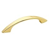 Hickory Hardware P116-3 Sunnyside Cabinet Pull, 3-Inch, Polished Brass [並行輸入品]