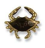 Blue Crab Doorbell Ringer - Oiled Bronze [並行輸入品]