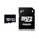 オリジナル microSDメモリーカード アダプター付き｜UHS-I U3｜最大読込速度95MB/s｜64GB｜スマホ・Switch・防犯カメラ対応（U3-64GB）