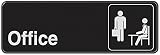 Theヒルマングループ841754 3-inch X 9-inch Office Sign 2 Pack