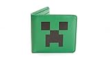 Minecraft Creeper Face Leather Wallet [並行輸入品]