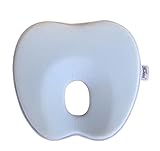 Ziweiba 新生児 赤ちゃん ベビー用品 枕 ベビーピロー 出産お祝い リンゴ型 絶壁防止枕 0-1才