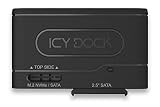 ICY DOCK EZ-Adapter 2.5 インチSATA SSD / HDD またはM.2 NVMe / SATA SSD 対応アダプタ 　USB 3.2 Gen 2（Type-C）インターフェス | MB104U-1SMB