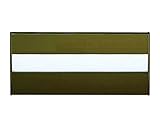 アルミ室名札 無地ブロンズ SK-606-2　　新協和