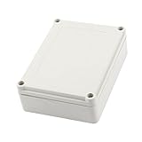 uxcell 接続箱　ジャンクションボックス　回路ケーブル　防水　140 x 100 x 45mm　ホワイト