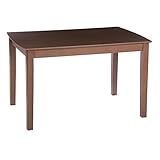 ダイニングテーブル リビングテーブル 【長方形 幅115cm】 コンパクト 『デリカ』 ブラウン