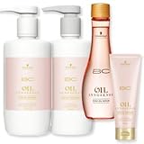 シュワルツコフ BC オイルローズ ローズオイル シャンプー 750mL + トリートメント750g + セラム 100mL + コンティニュー 80g セット