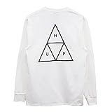[ハフ] ロンT ESSENTIALS TT L/S TEE メンズ ファッション トップス ロングTシャツ 長袖Tシャツ ストリート ブランド スケート バックプリント ホワイト 白 [並行輸入品]
